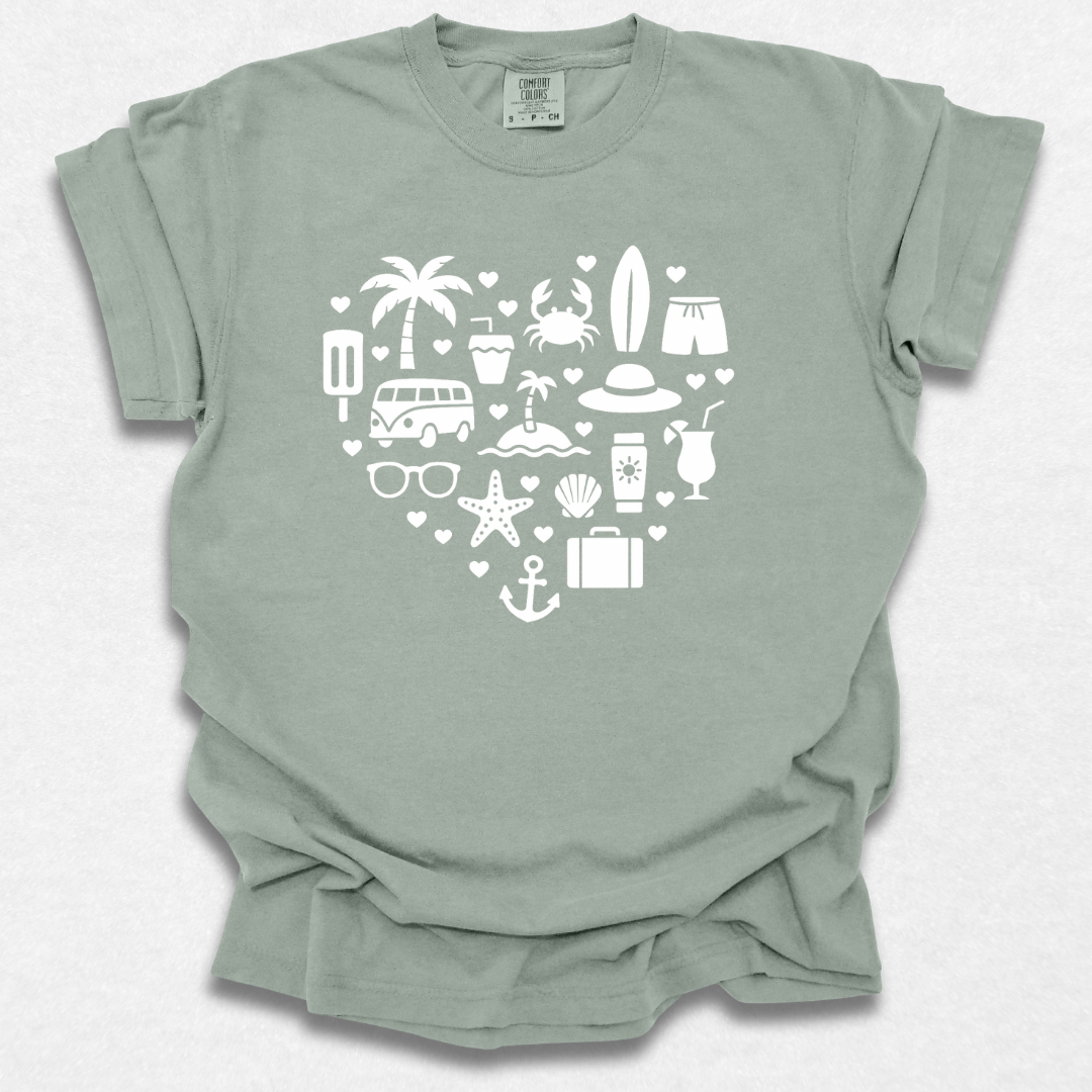 Beach Heart T-shirt