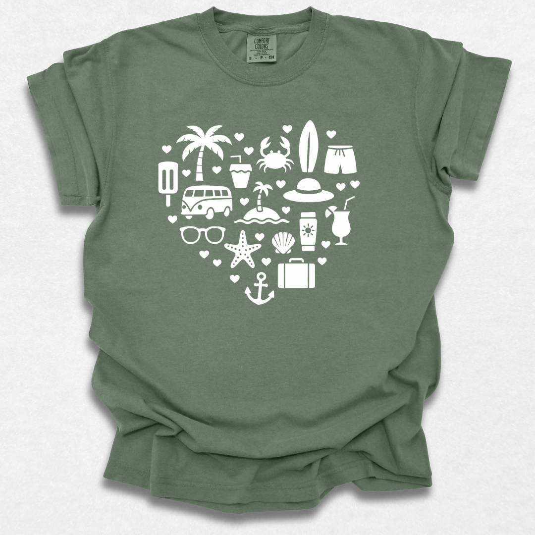 Beach Heart T-shirt