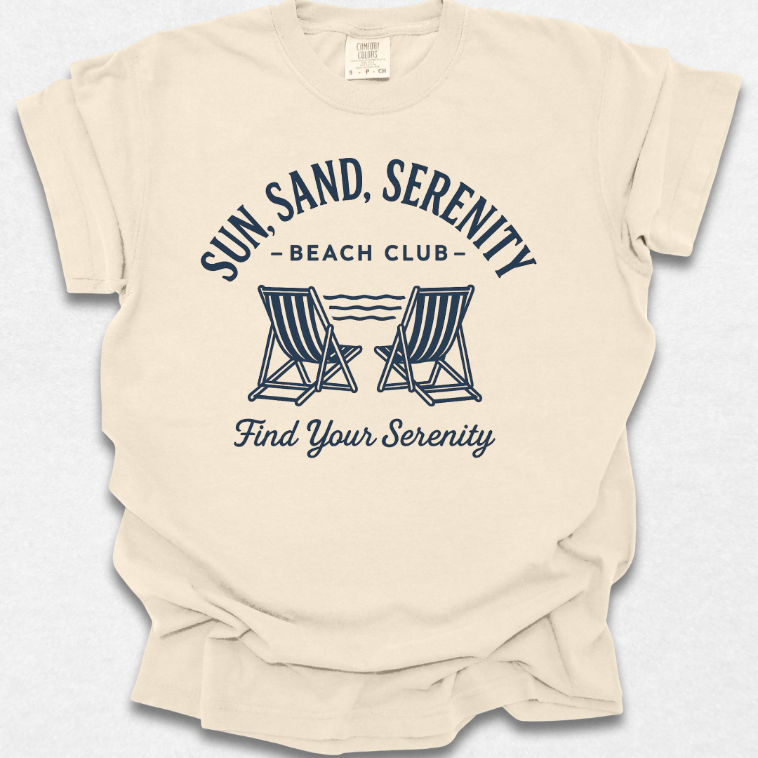 Sun, Sand, Serenity T-shirt