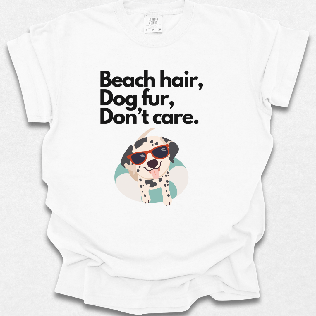 Beach Hair Dog Fur T-shirt