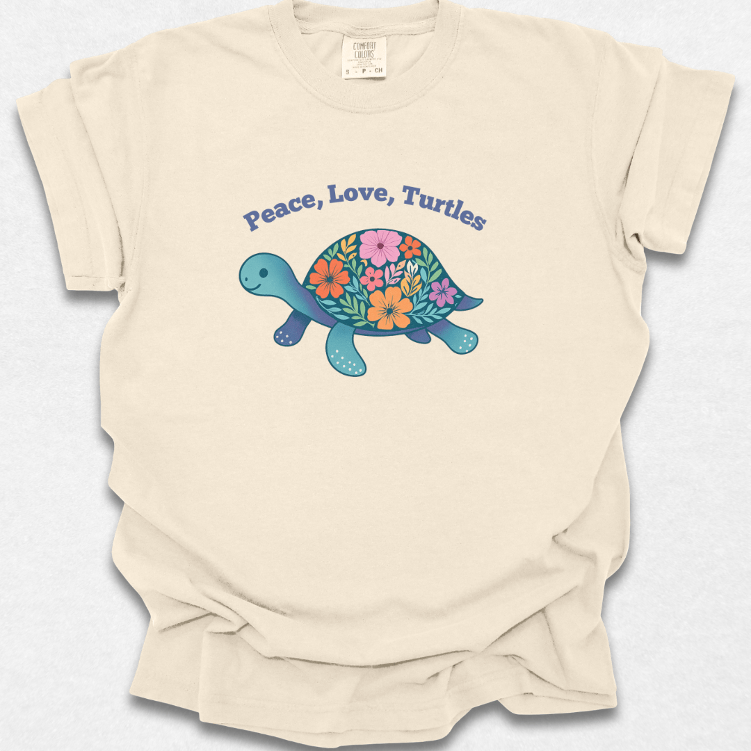Peace, Love, Turtles T-shirt