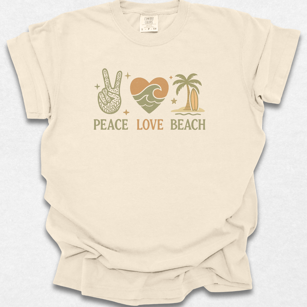 Peace Love Beach T-shirt
