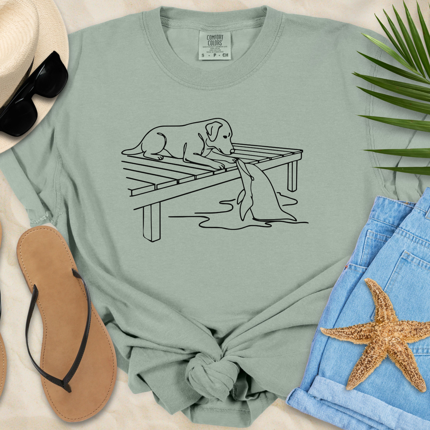 Dog & Dolphin T-Shirt