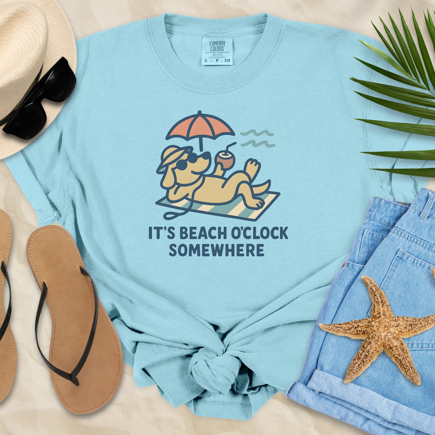 It's Beach O'Clock Somewhere T-Shirt