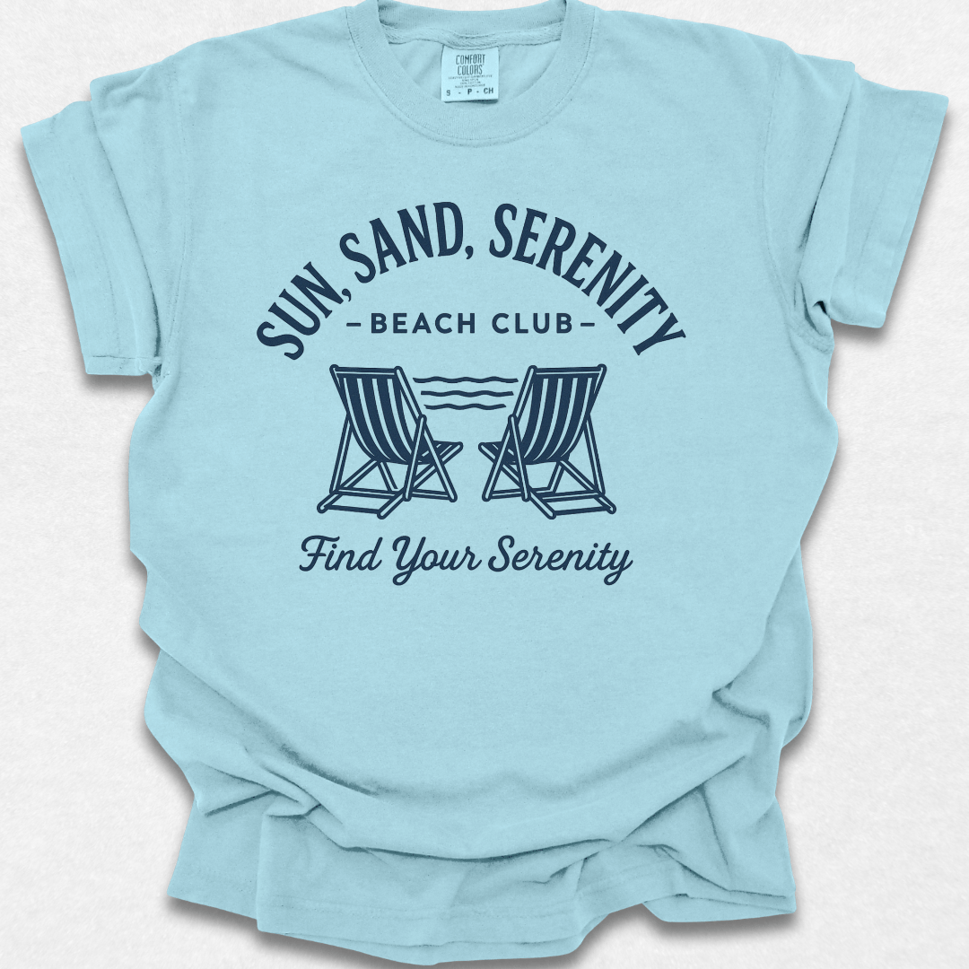 Sun, Sand, Serenity T-shirt