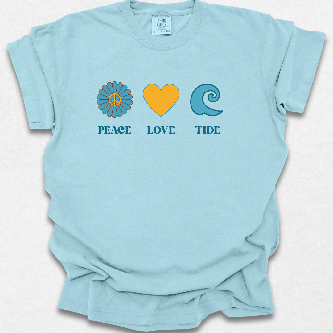 Peace Love Tide T-shirt