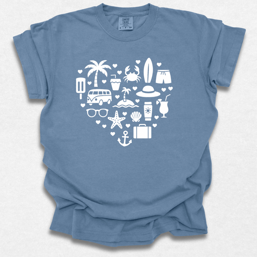 Beach Heart T-shirt