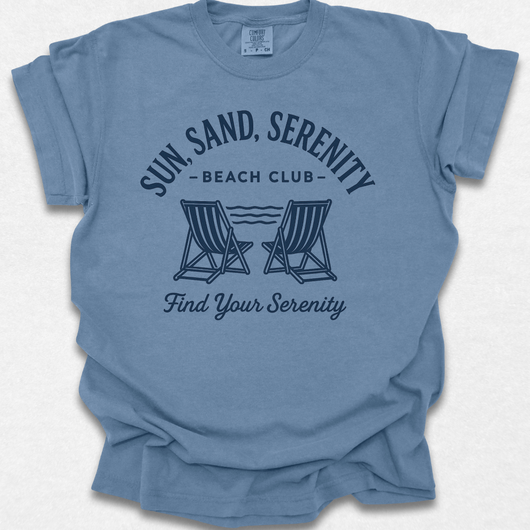 Sun, Sand, Serenity T-shirt