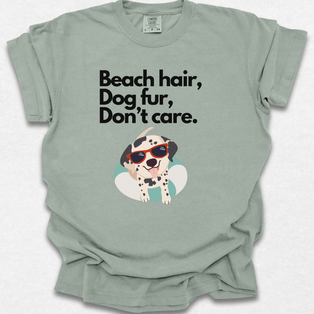 Beach Hair Dog Fur T-shirt