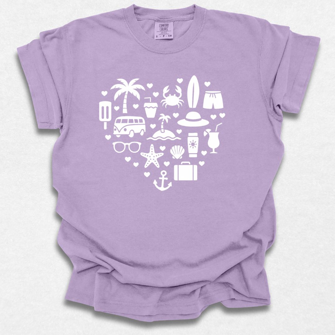 Beach Heart T-shirt
