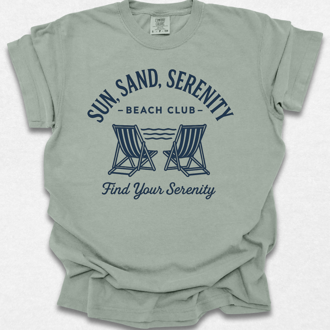 Sun, Sand, Serenity T-shirt