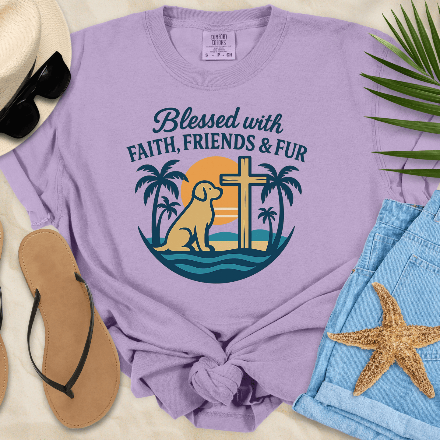 Faith Friends & Fur T-shirt