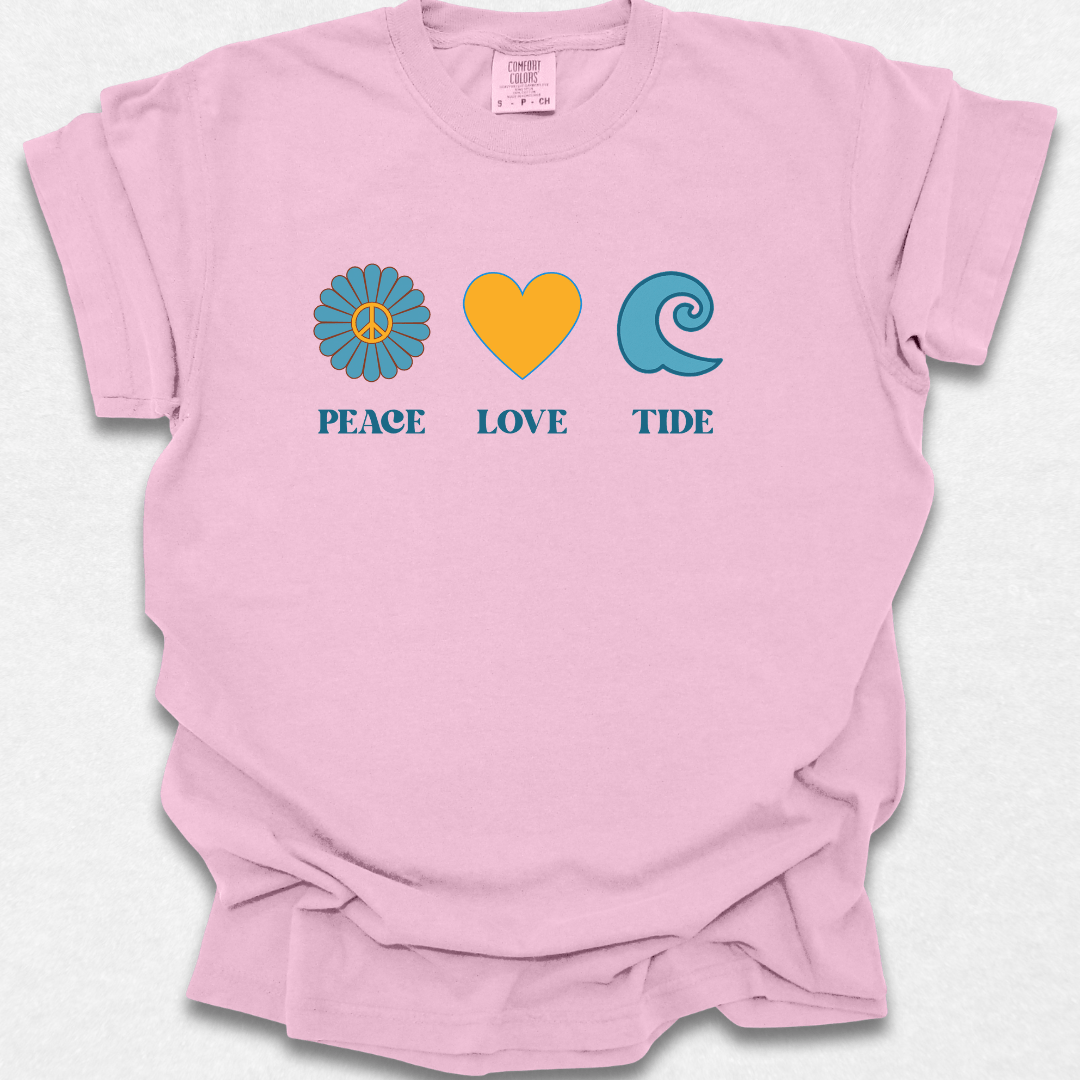 Peace Love Tide T-shirt