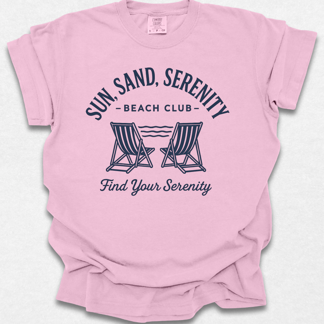 Sun, Sand, Serenity T-shirt