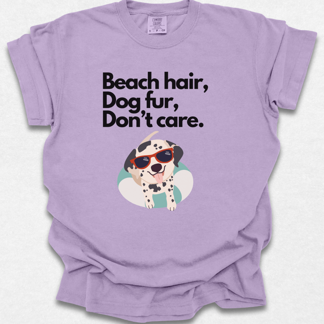 Beach Hair Dog Fur T-shirt