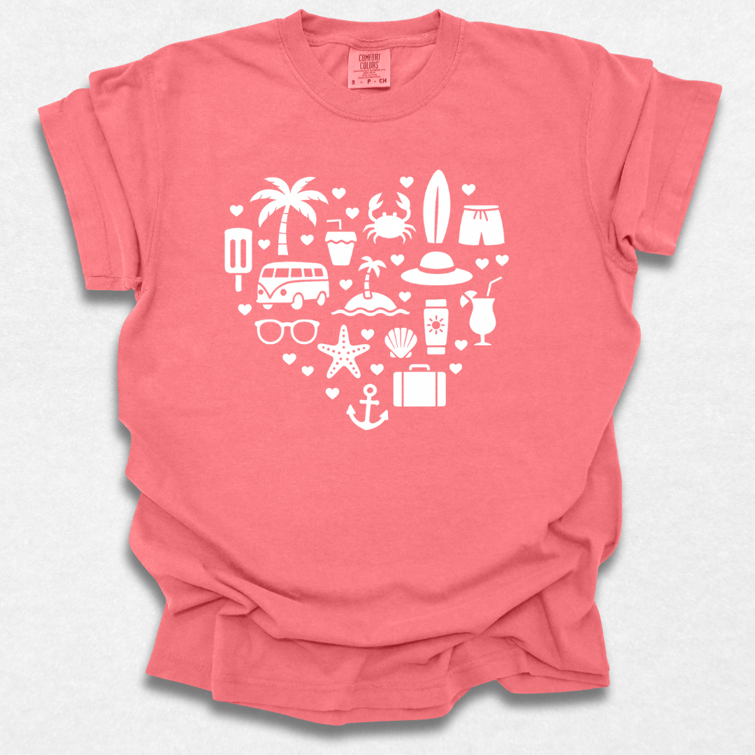 Beach Heart T-shirt