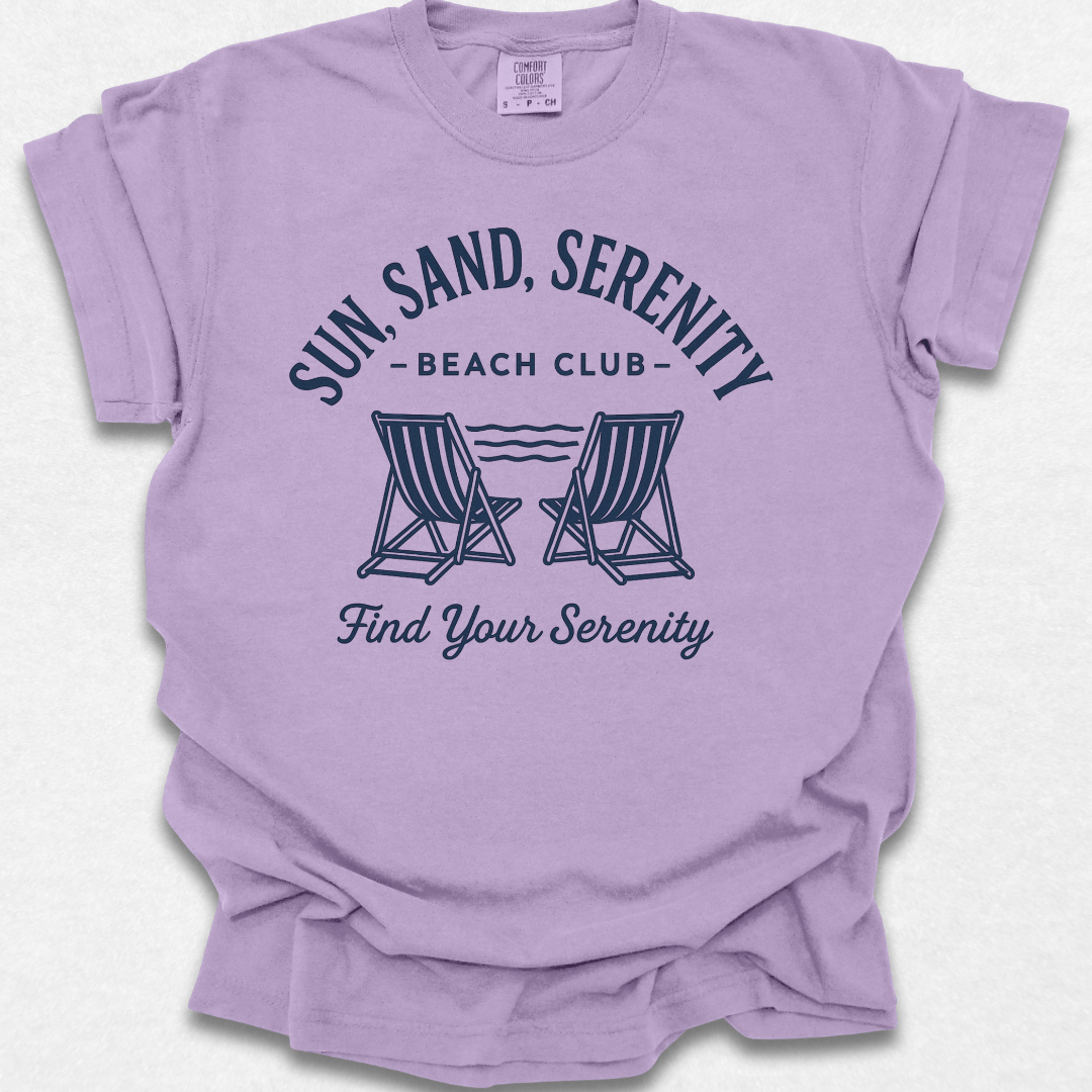 Sun, Sand, Serenity T-shirt