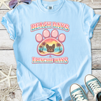 Beach Days & Frenchie Ways T-Shirt