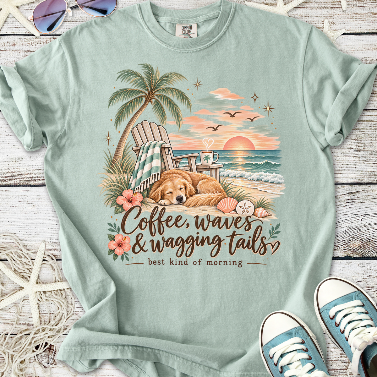 Coastal Pup Brew T-Shirt