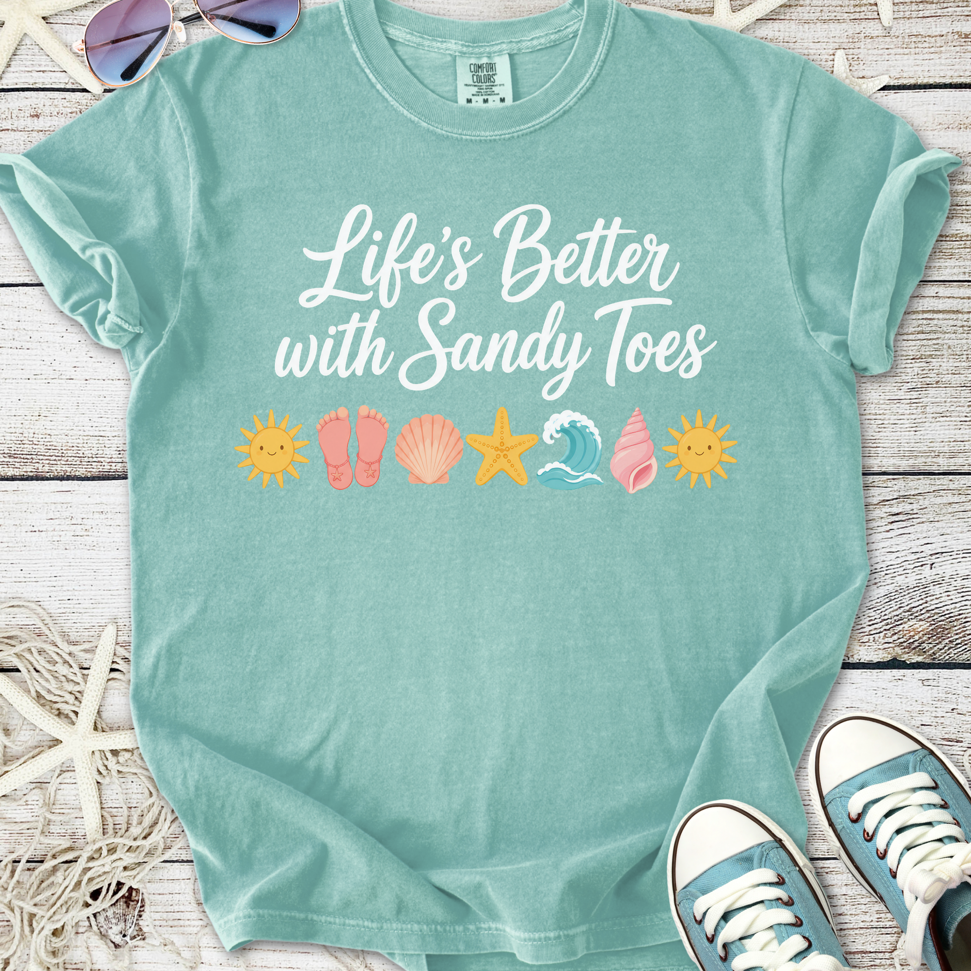Life's Better With Sandy Toes T-Shirt