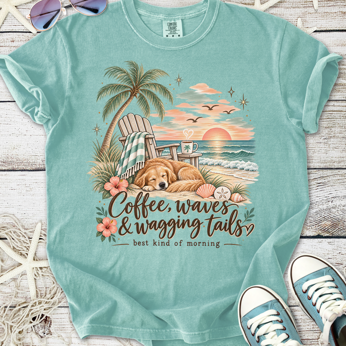Coastal Pup Brew T-Shirt