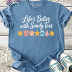 Life's Better With Sandy Toes T-Shirt