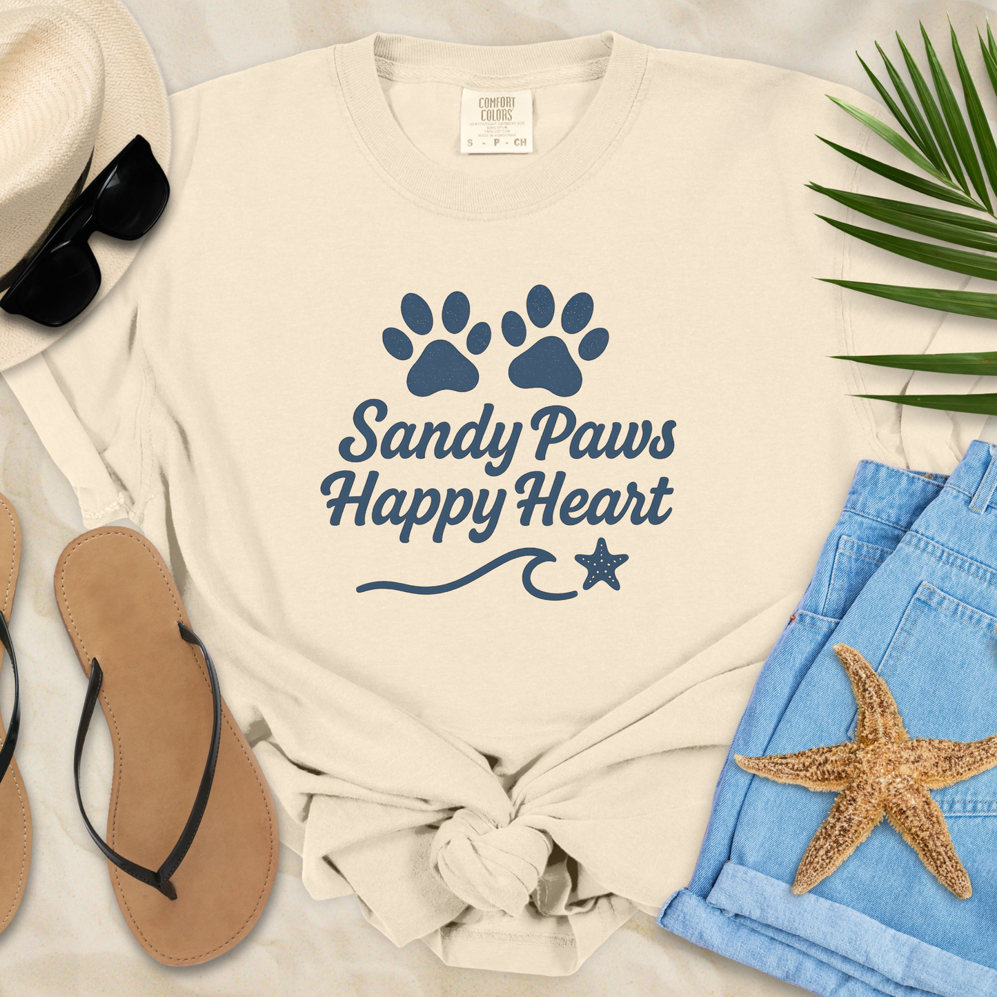 Sandy Paws Happy Heart T-Shirt