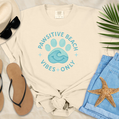 Pawsitive Beach Vibes Only T-Shirt