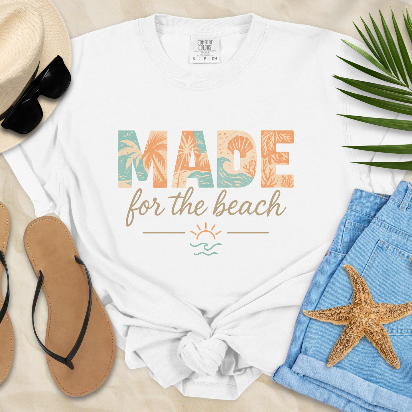 Made For The Beach  T-Shirt