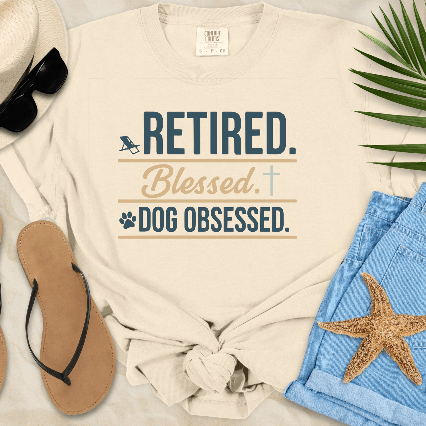 Retired Blessed Dog Obsessed T-shirt
