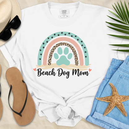 Beach Dog Mom  T-Shirt