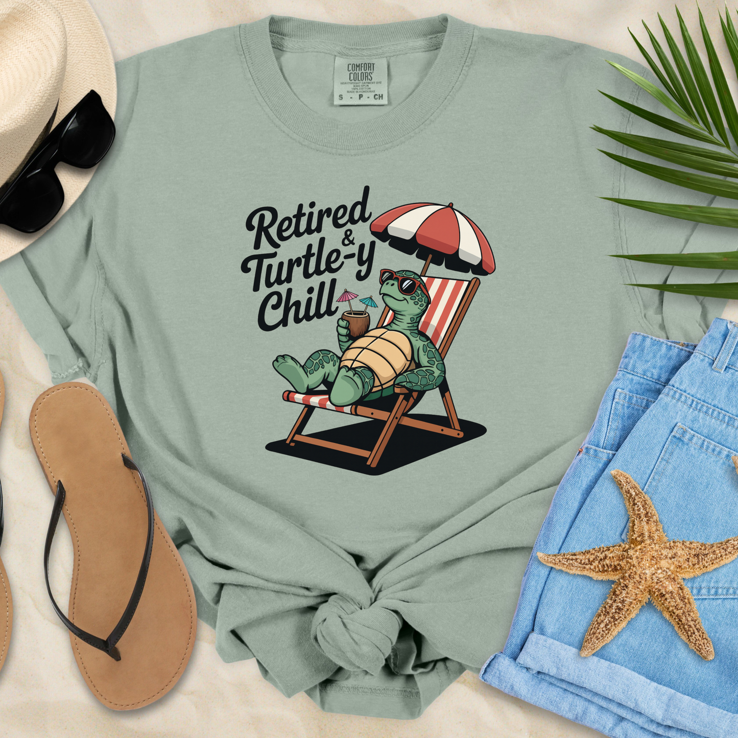 Retired - Turtle-y Chill  T-Shirt