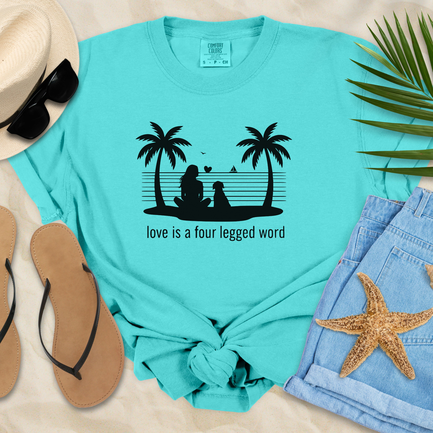 Love Is A Four Legged Word  T-Shirt