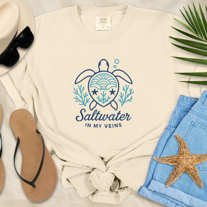 Saltwater In My Veins T-Shirt