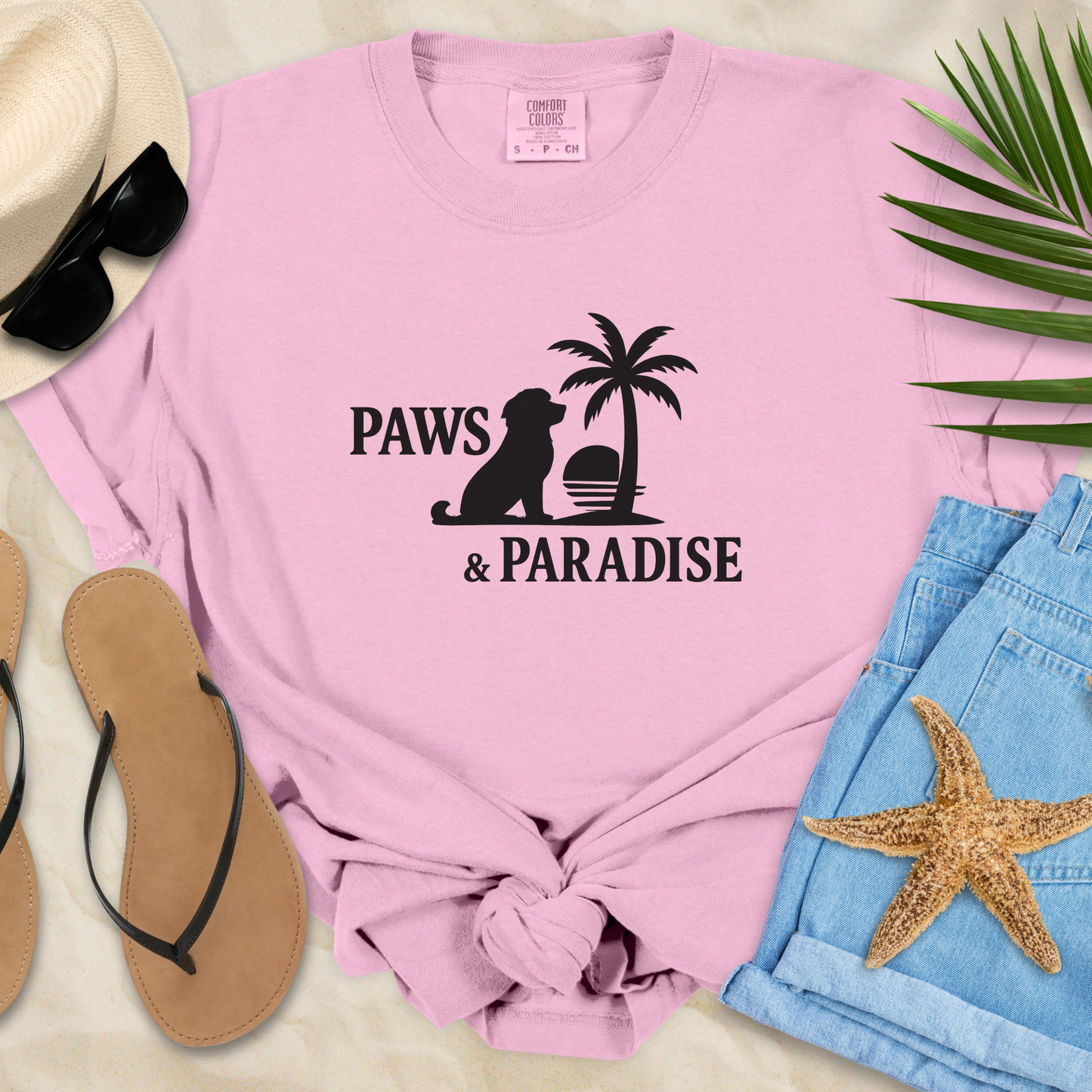 Paws & Paradise  T-Shirt