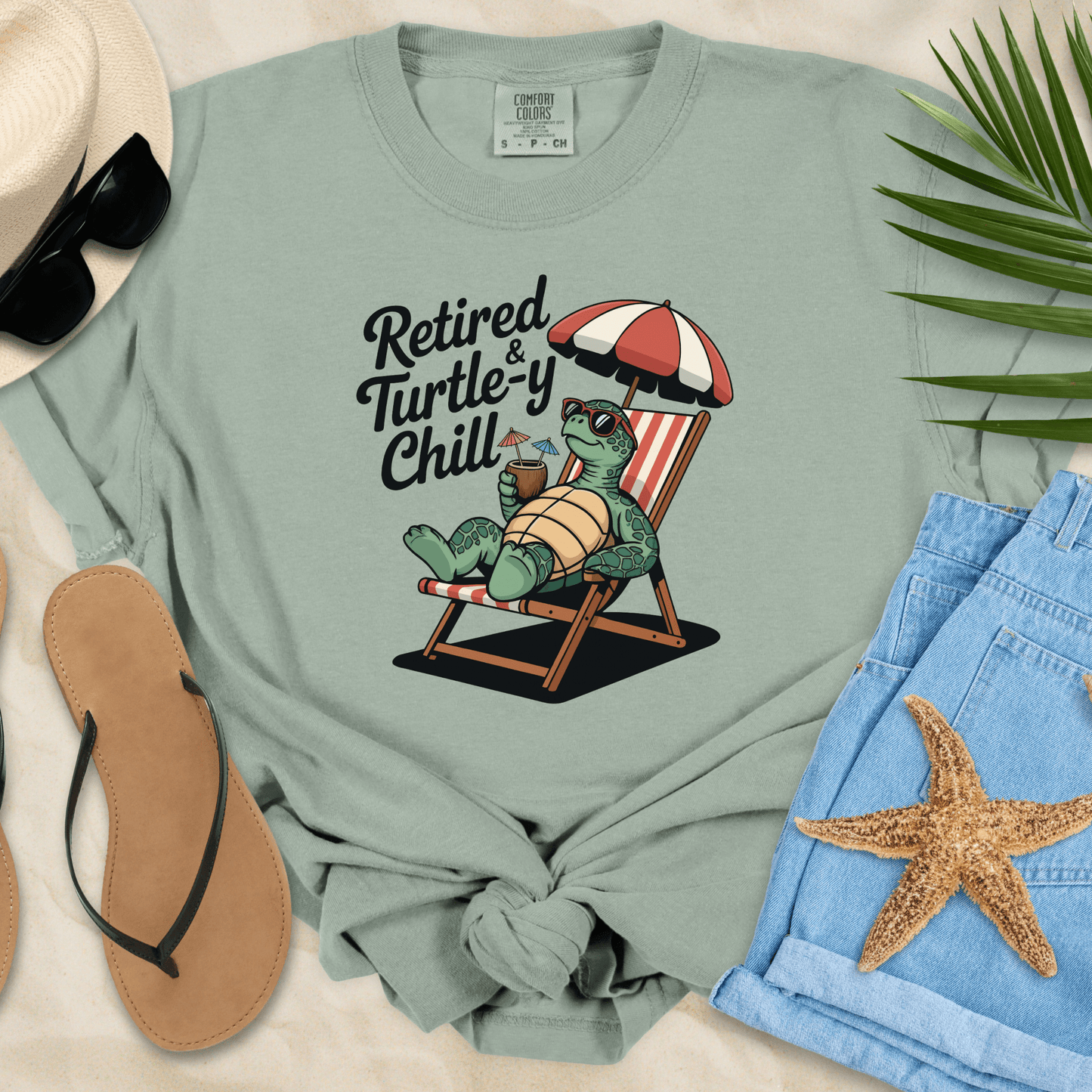 Retired - Turtle-y Chill T-shirt