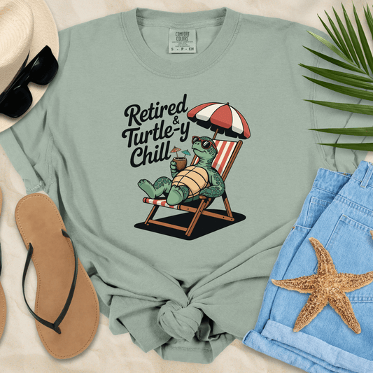 Retired - Turtle-y Chill T-shirt