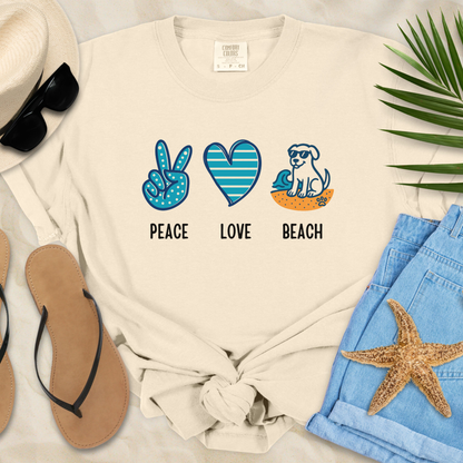 Peace Love Beach T-Shirt