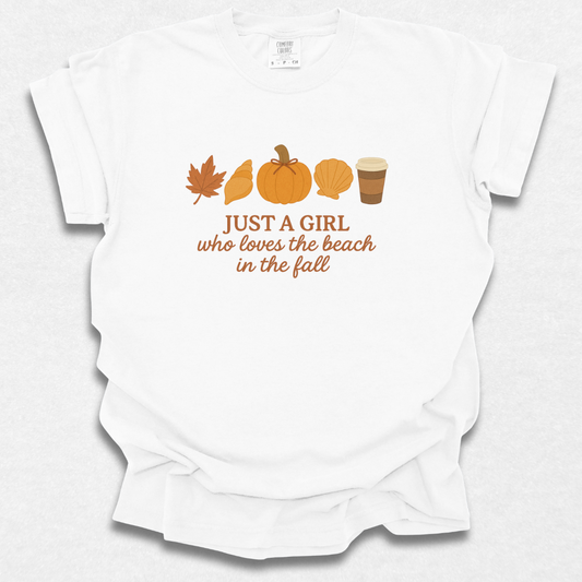 Just A Girl - Fall T-shirt