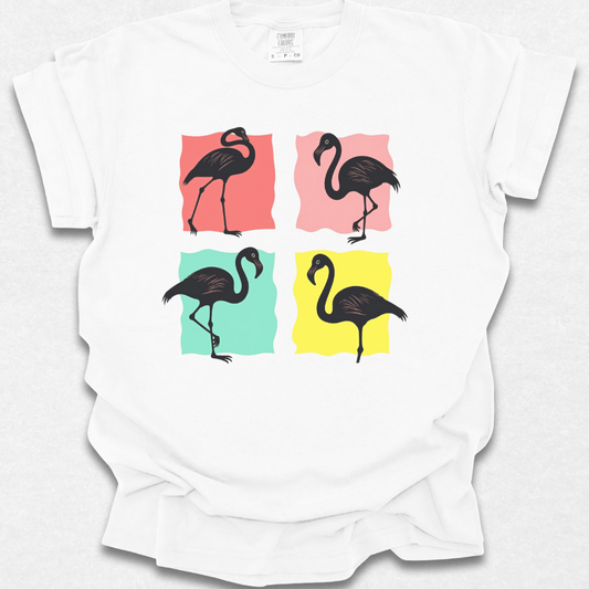 Flamingo Art T-shirt