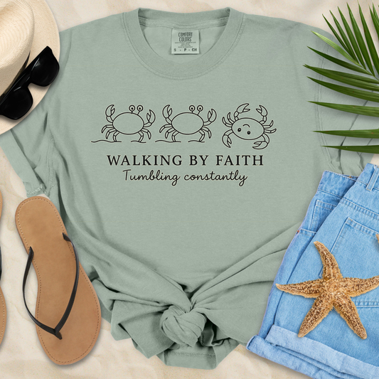 Walking By Faith T-shirt