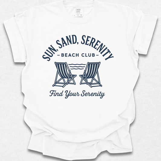 Sun, Sand, Serenity T-shirt