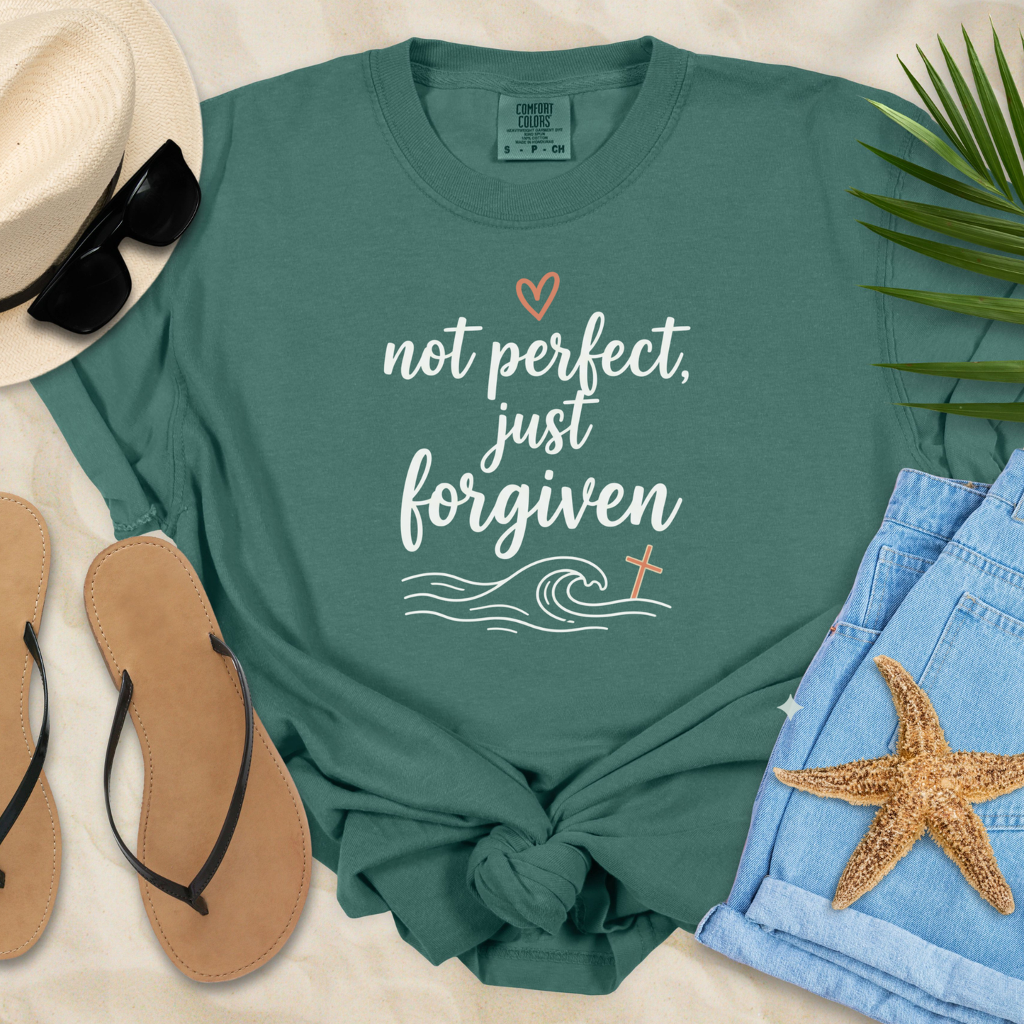 Not Perfect Just Forgiven  T-Shirt