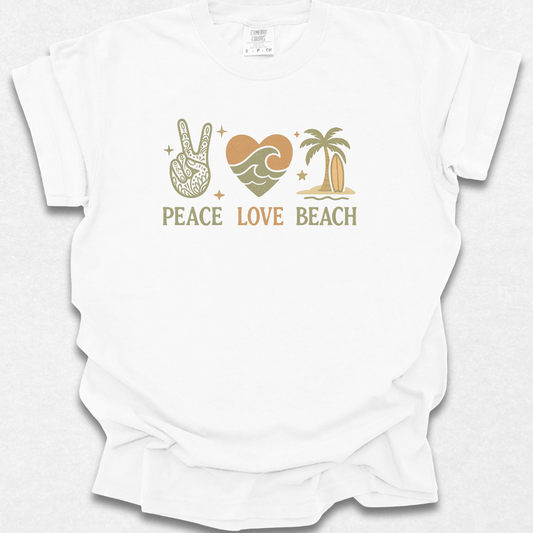 Peace Love Beach T-shirt