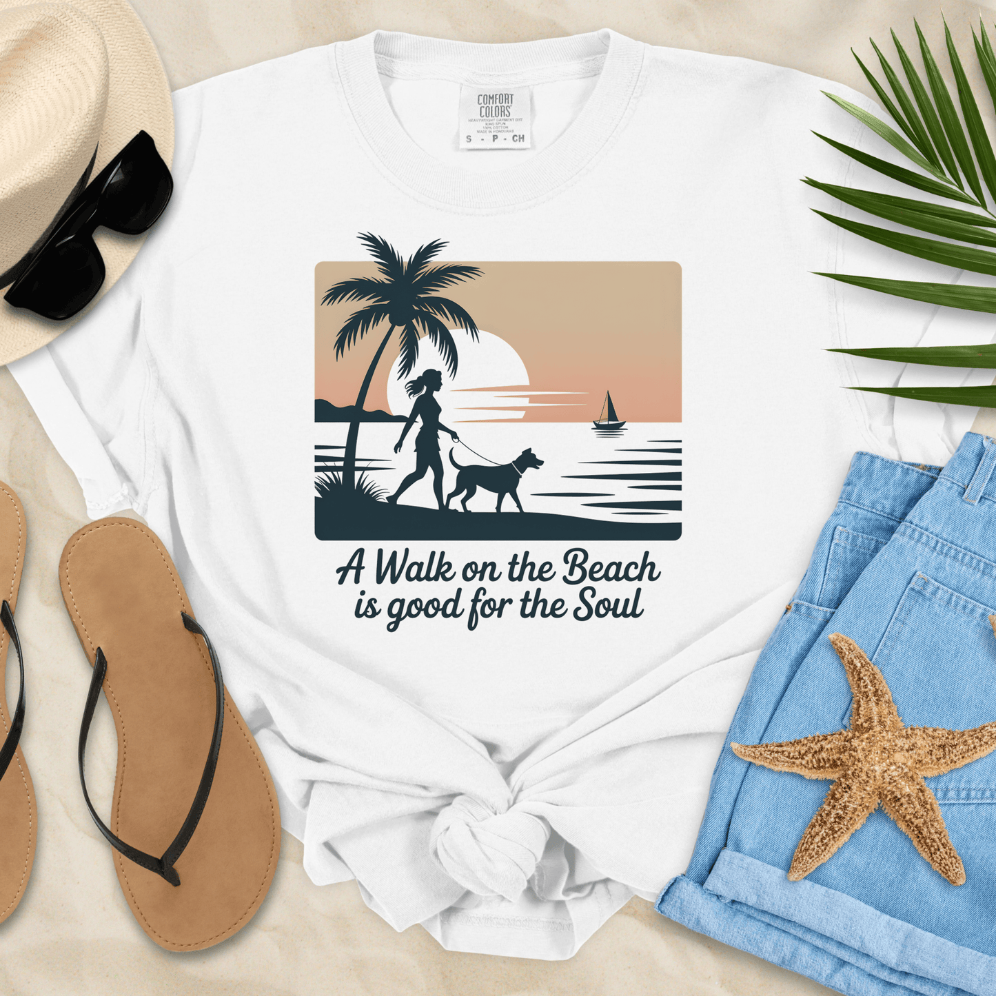A Walk On The Beach T-Shirt