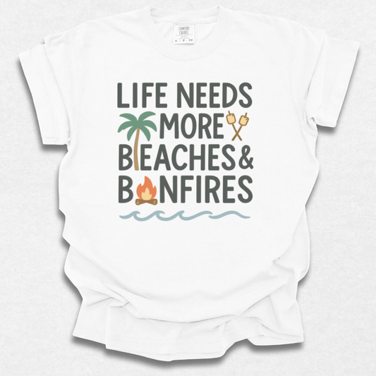 Beaches & Bonfires T-shirt