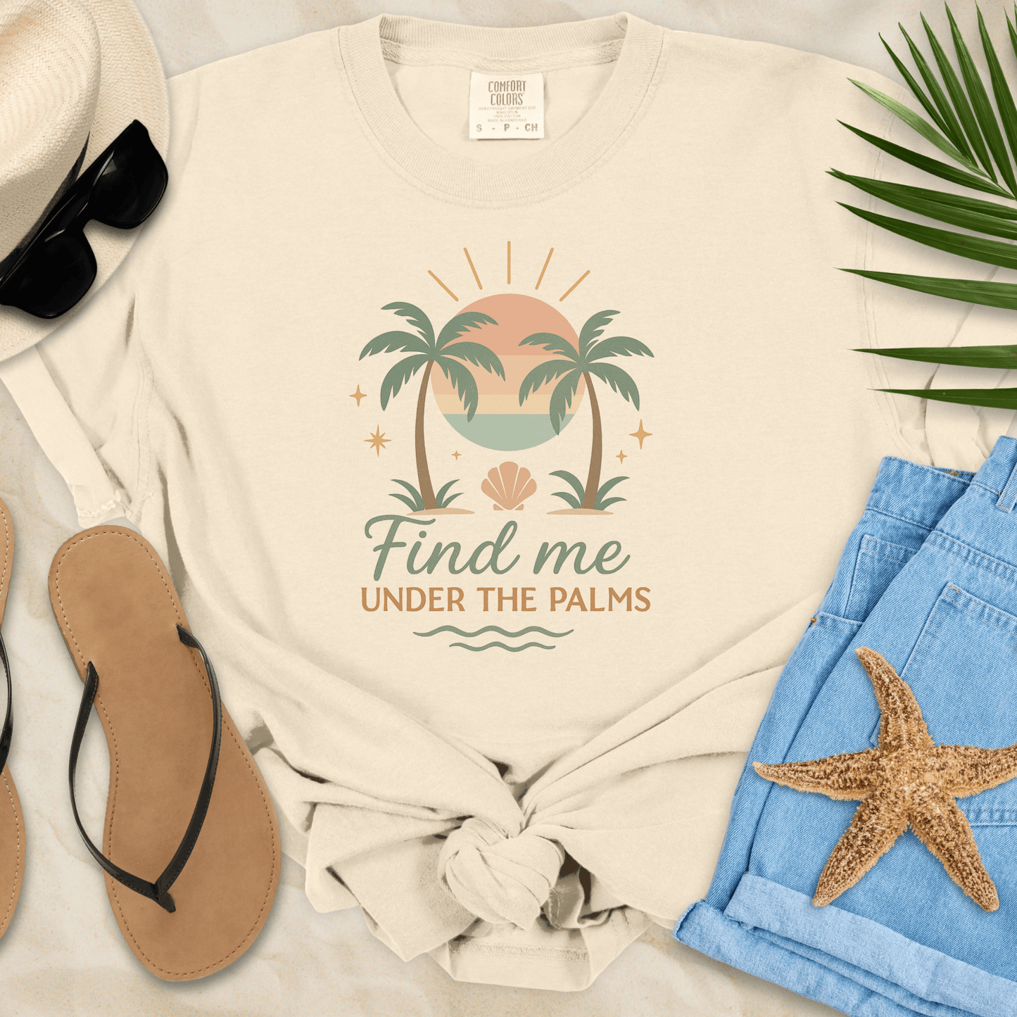 Find Me Under The Palms T-shirt