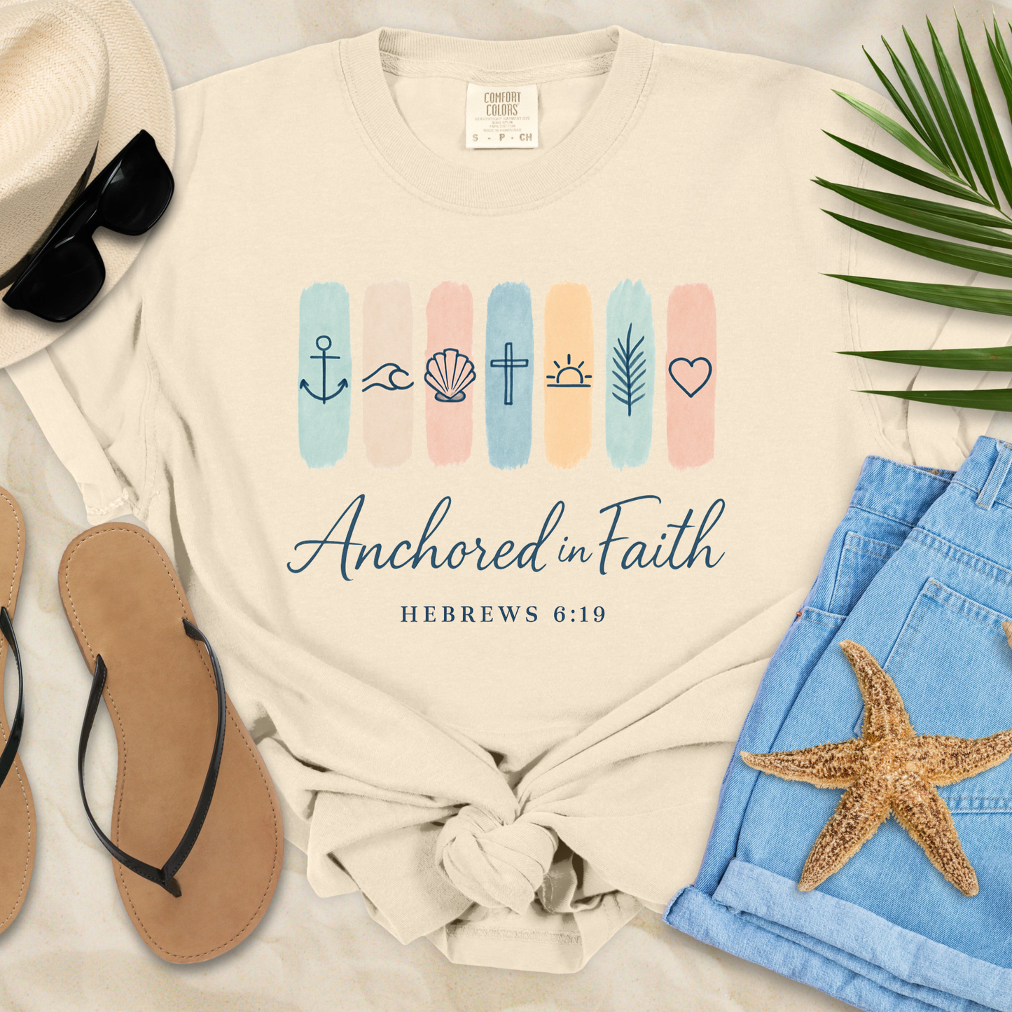 Anchored in Faith  T-Shirt