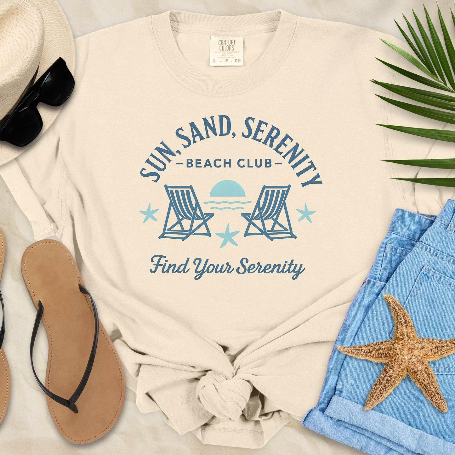 Sun, Sand, Serenity T-Shirt