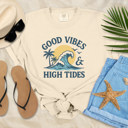 Good Vibes & High Tides  T-Shirt